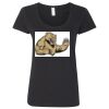 Softstyle Women's Deep Scoopneck T-Shirt Thumbnail