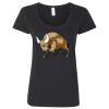 Softstyle Women's Deep Scoopneck T-Shirt Thumbnail