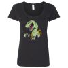 Softstyle Women's Deep Scoopneck T-Shirt Thumbnail