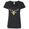 Softstyle Women's Deep Scoopneck T-Shirt Thumbnail