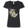 Softstyle Women's Deep Scoopneck T-Shirt Thumbnail