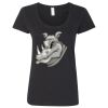 Softstyle Women's Deep Scoopneck T-Shirt Thumbnail