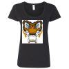 Softstyle Women's Deep Scoopneck T-Shirt Thumbnail