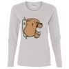 Heavy Cotton Women's "Budget" Long Sleeve T-Shirt Thumbnail