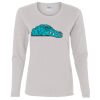 Heavy Cotton Women's "Budget" Long Sleeve T-Shirt Thumbnail