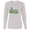 Heavy Cotton Women's "Budget" Long Sleeve T-Shirt Thumbnail