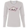 Heavy Cotton Women's "Budget" Long Sleeve T-Shirt Thumbnail