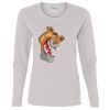 Heavy Cotton Women's "Budget" Long Sleeve T-Shirt Thumbnail