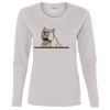 Heavy Cotton Women's "Budget" Long Sleeve T-Shirt Thumbnail