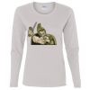 Heavy Cotton Women's "Budget" Long Sleeve T-Shirt Thumbnail