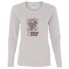 Heavy Cotton Women's "Budget" Long Sleeve T-Shirt Thumbnail