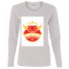 Heavy Cotton Women's "Budget" Long Sleeve T-Shirt Thumbnail