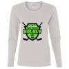 Heavy Cotton Women's "Budget" Long Sleeve T-Shirt Thumbnail