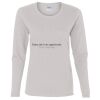Heavy Cotton Women's "Budget" Long Sleeve T-Shirt Thumbnail