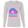 Heavy Cotton Women's "Budget" Long Sleeve T-Shirt Thumbnail